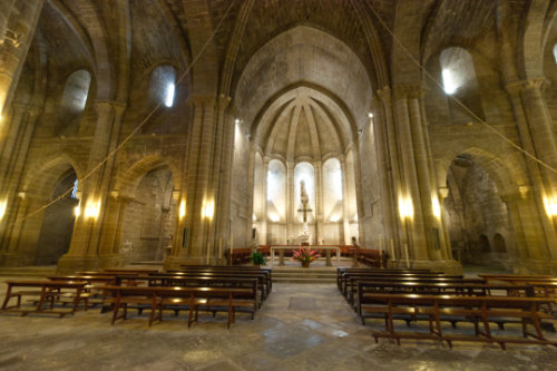 Cabecera de la iglesia de la Oliva